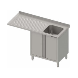 28241 1200x1200 3 262x262 - Spülschrank mit Flügeltüren und Überstand 1500x600x900 mm, mit einem Becken rechts, mit Aufkantung, verschweißt