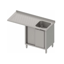 28243 1200x1200 2 262x262 - Spülschrank mit Schiebetüren und Überstand 1400x600x900 mm, mit einem Becken rechts, mit Aufkantung, verschweißt