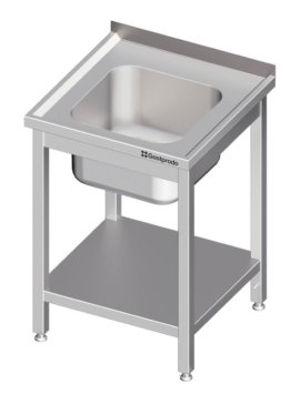 28304 885x1200 262x355 - Spültisch mit Grundboden 600x600x850 mm, mit einem Becken mit Aufkantung, verschweißt