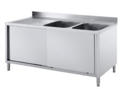 3133 800x532 5 262x174 - Spülschrank Standard 2 Becken rechts & 2 Schiebetüren 1800 mm
