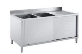 5067 310x206 2 262x174 - Spülschrank Standard 2 Becken links & 2 Schiebetüren 2000 mm