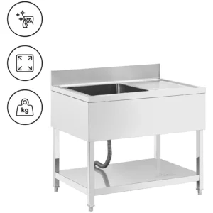 Royal Catering Spültisch 100x70